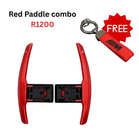 Red Paddle Combo - Free Keychain