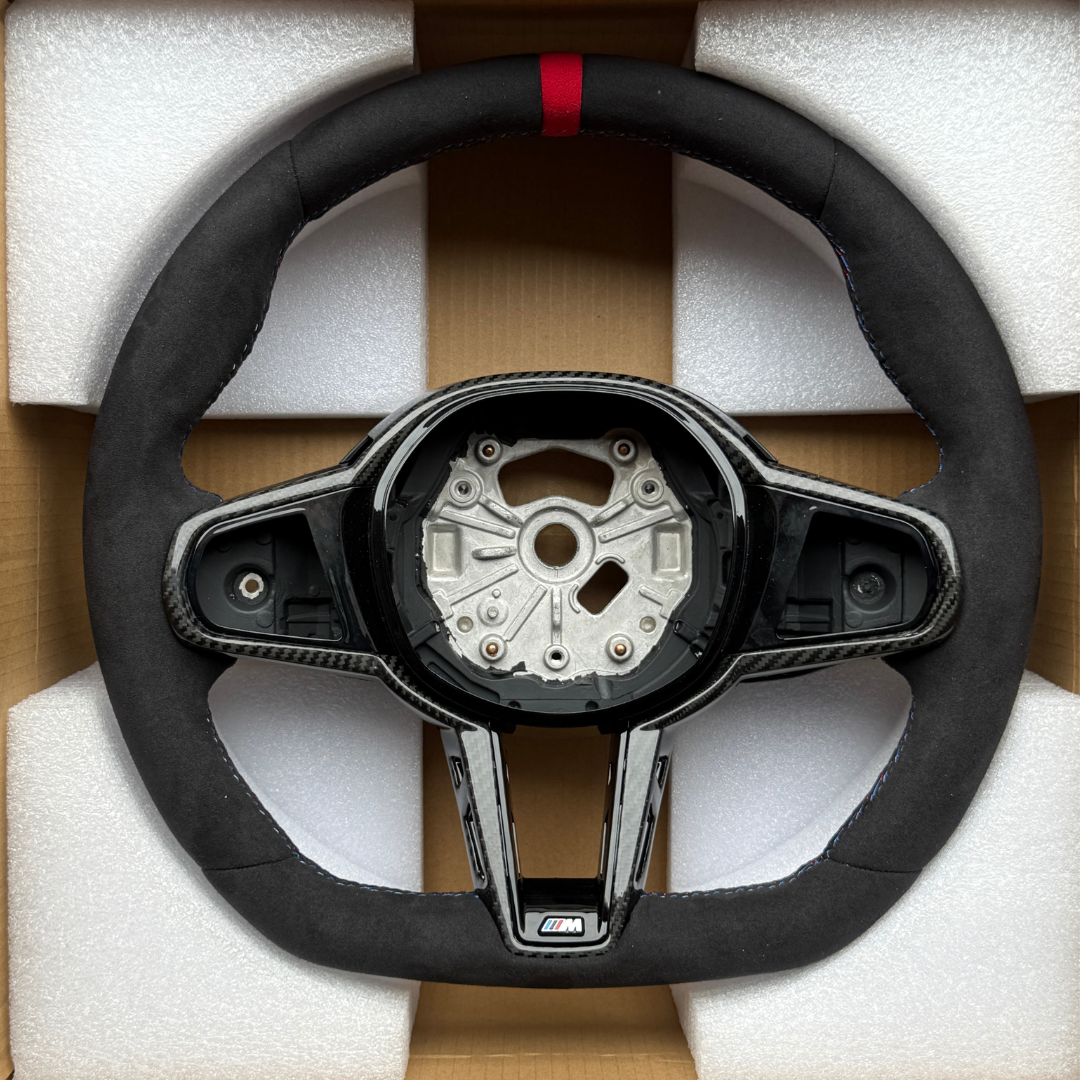 G series LCI steering wheel Alcantara