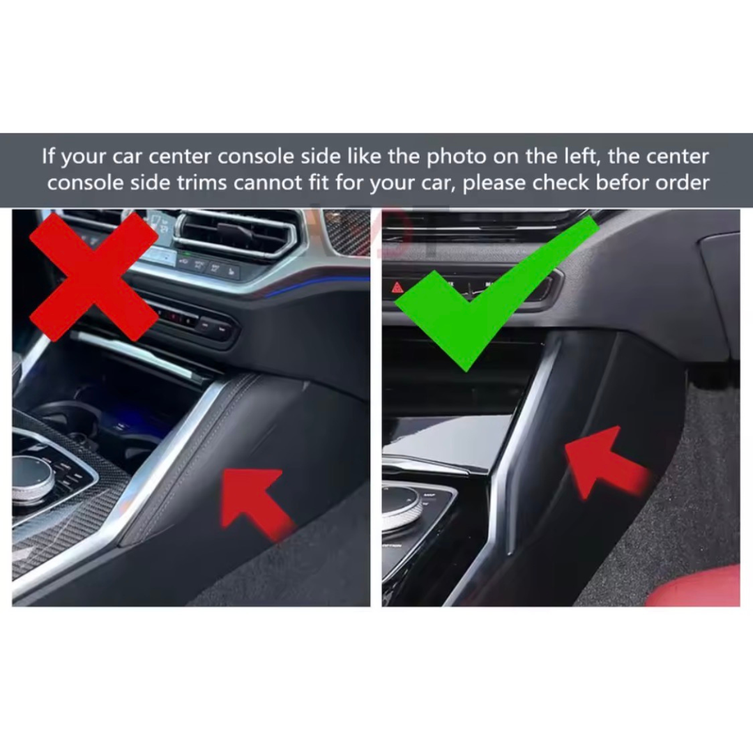 G Series Carbon interior trims