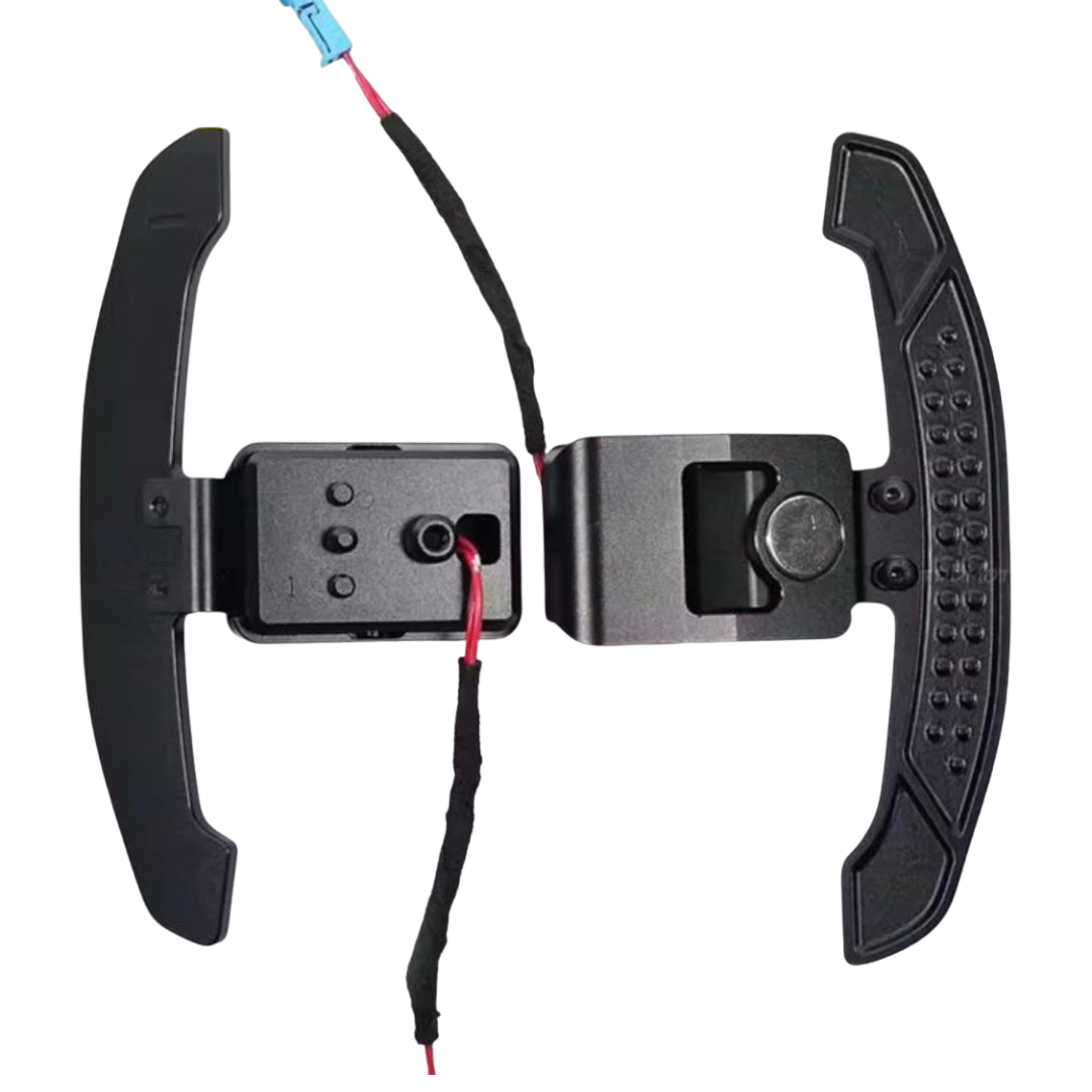Black aluminium magnetic paddles